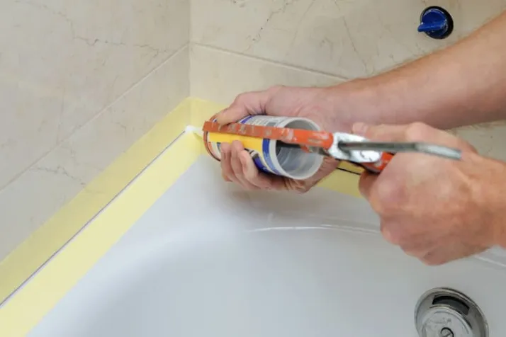 Re-Caulking a Shower