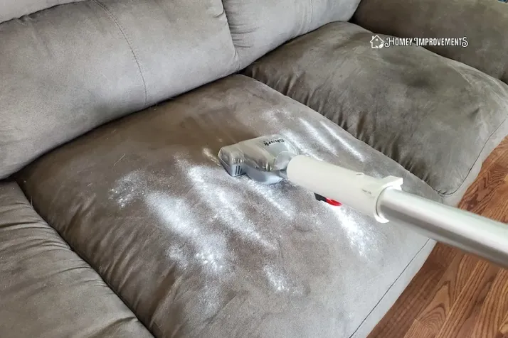 Remove the Odor with Baking Soda from polyester couch