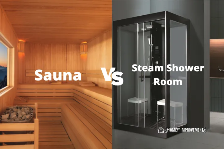 Sauna vs Steam Shower Room