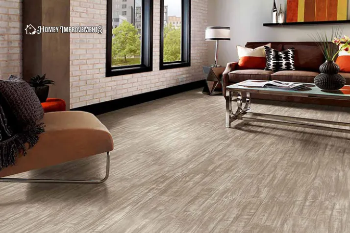 Sheet Vinyl, one of the types of vinyl flooring