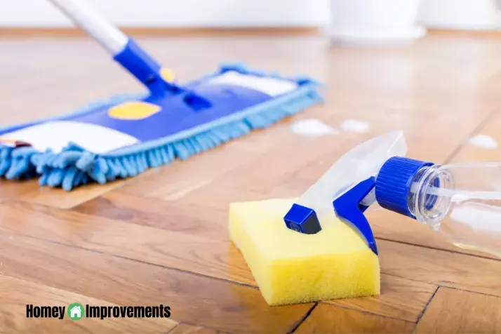 Steam Mopping of laminate floor