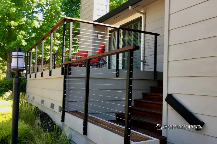 The Modern Porch Railing