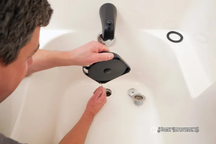 Use Tools to Fix Clog in the bathtub drain