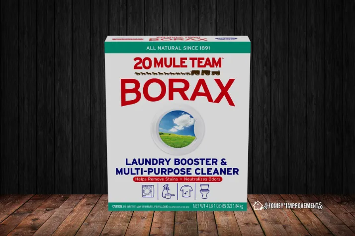 Use Vinegar and Borax