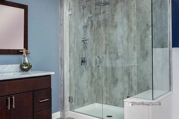 waterproof walls for a shower in bathroom