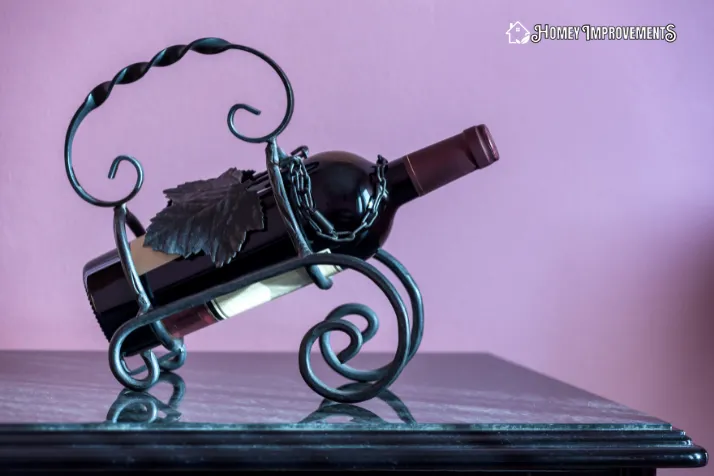 Wine Bottle Holder as welding projects